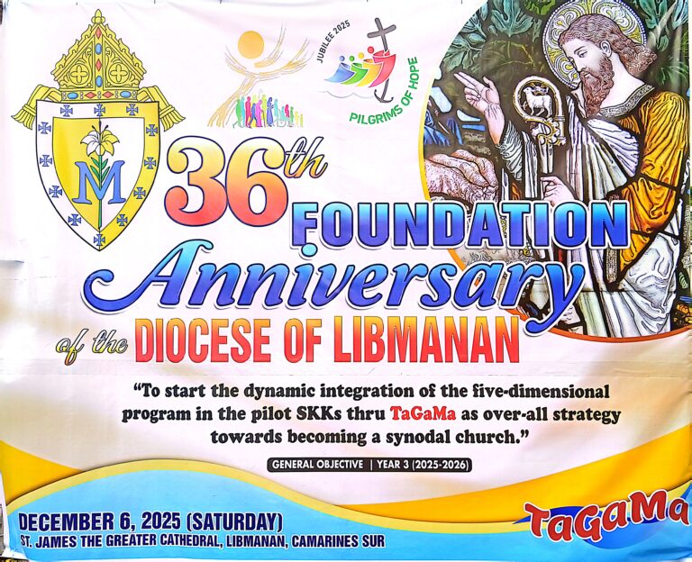 Diocese of Libmanan Celebrates 36th Foundation Anniversary, Announces Year 3 of Pastoral Plan