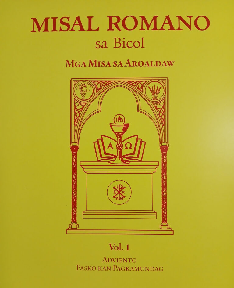 First Volume of Daily Roman Missal in Bicol to be Released Soon