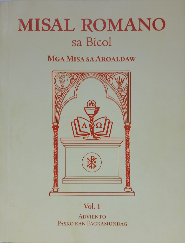 First Volume of Daily Roman Missal in Bicol to be Released Soon